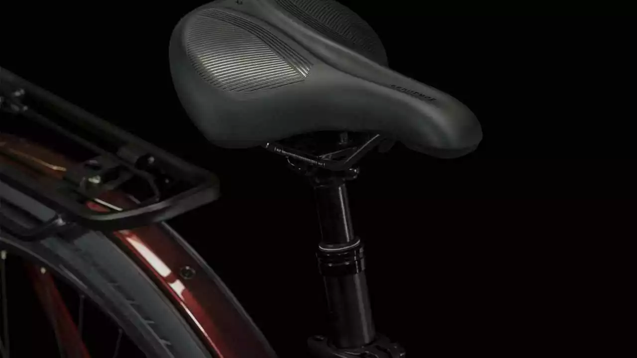 Cube Touring Hybrid EXC 625 Red N White E-Bike Trekkingrad Damen – Bild 5