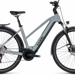 Cube Kathmandu Hybrid ONE 625 Swampgrey N Black E-Bike Trekkingrad Damen