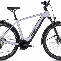 Cube Kathmandu Hybrid SLX 750 Polarsilver N Black E-Bike Trekkingrad Herren