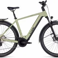 Cube Kathmandu Hybrid SLX 750 Green N Olive E-Bike Trekkingrad Herren