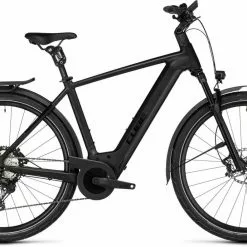Cube Kathmandu Hybrid SLT 750 Black N Metal E-Bike Trekkingrad Herren