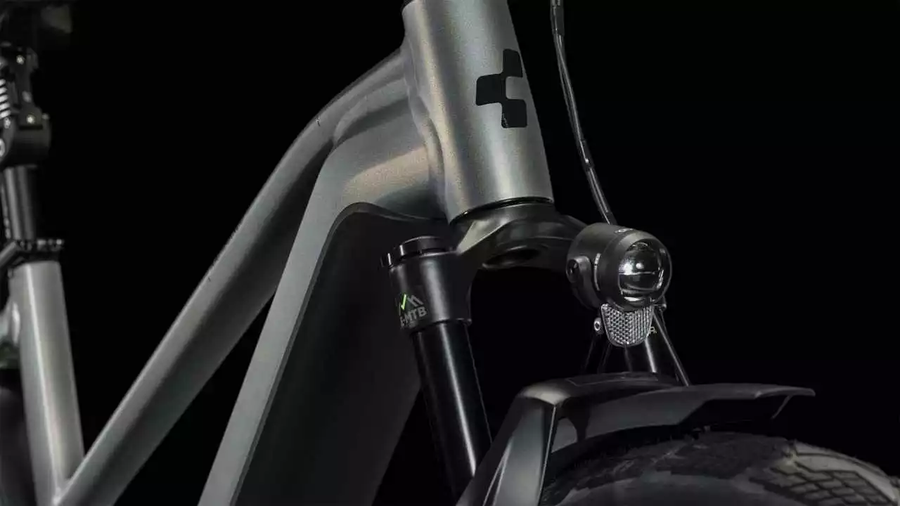 Cube Kathmandu Hybrid SLT 750 Prizmsilver N Grey E-Bike Trekkingrad Damen – Bild 6