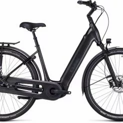 Cube Supreme Hybrid EX 625 Grey N Black E-Bike Trekkingrad Tiefeinsteiger