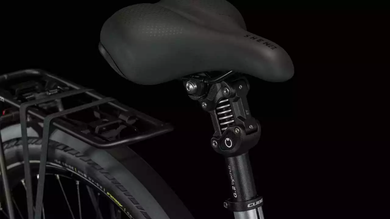 Cube Supreme Hybrid SLX 625 Polarsilver N Black E-Bike Trekkingrad Tiefeinsteiger – Bild 5