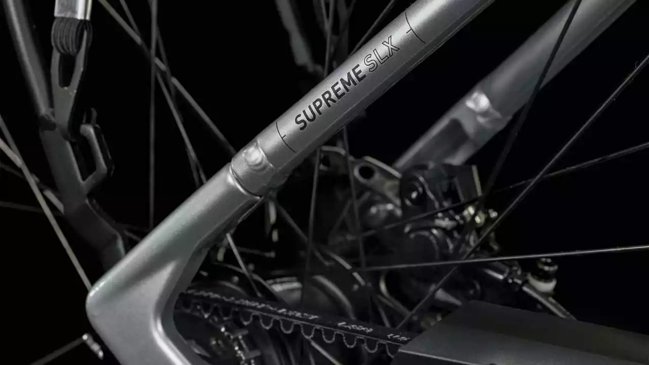 Cube Supreme Hybrid SLX 625 Polarsilver N Black E-Bike Trekkingrad Tiefeinsteiger – Bild 6