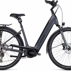 Cube Supreme Sport Hybrid EXC 625 Graphite N Black E-Bike Trekkingrad Tiefeinsteiger