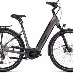 Cube Supreme Sport Hybrid SLX 625 Teak N Black E-Bike Trekkingrad Tiefeinsteiger