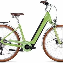 Cube Ella Ride Hybrid 500 Green N Green Retro E-Bike Trekkingrad Tiefeinsteiger