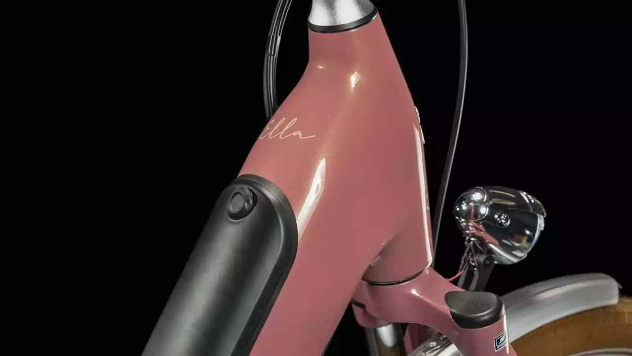 Cube Ella Cruise Hybrid 500 Twinkle N Cream Retro E-Bike Trekkingrad Tiefeinsteiger – Bild 2