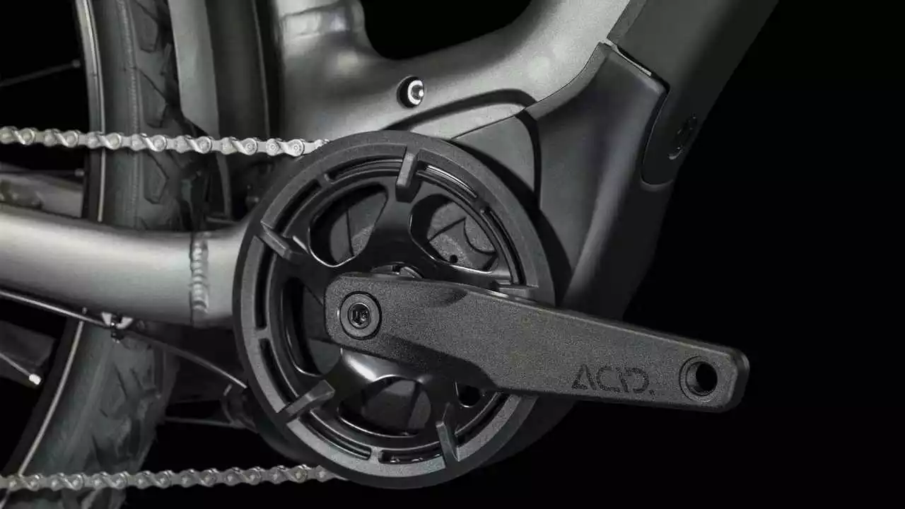 Cube Nuride Hybrid Performance 625 Allroad Graphite N Black E-Bike Trekkingrad Herren – Bild 6