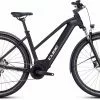 Cube Nuride Hybrid Pro 750 Allroad Black N Metal E-Bike Trekkingrad Damen