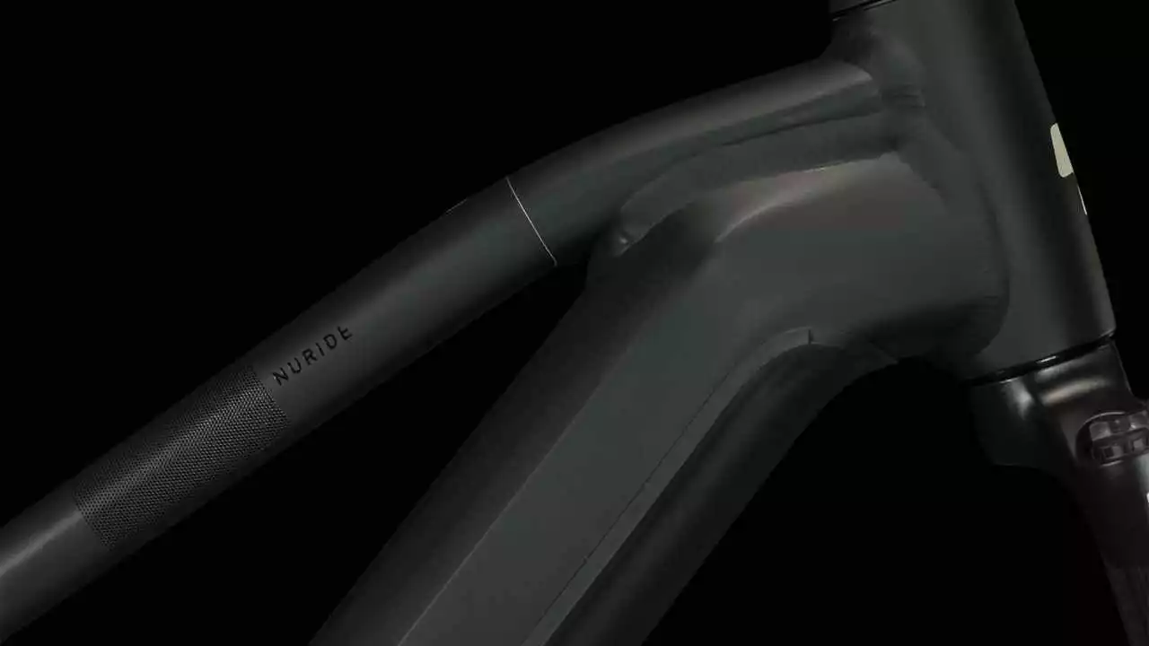 Cube Nuride Hybrid Pro 750 Allroad Black N Metal E-Bike Trekkingrad Damen – Bild 3