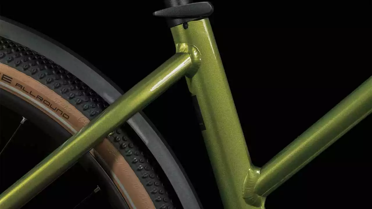 Cube Nuride Hybrid Pro 625 Allroad Shinymoss N Black E-Bike Trekkingrad Damen – Bild 4