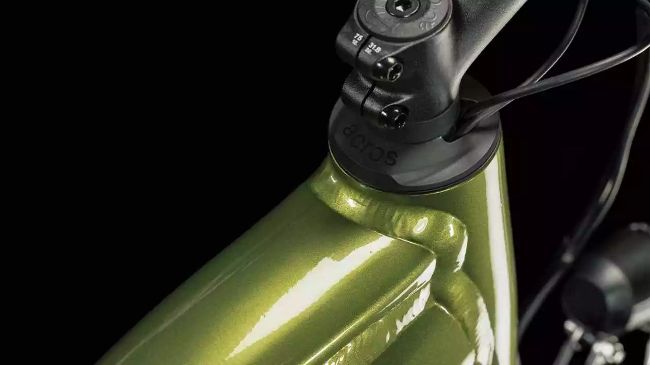 Cube Nuride Hybrid Pro 625 Allroad Shinymoss N Black E-Bike Trekkingrad Damen – Bild 5