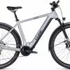 Cube Nuride Hybrid EXC 750 Allroad Polarsilver N Black E-Bike Trekkingrad Herren
