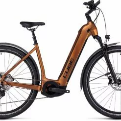 Cube Nuride Hybrid EXC 625 Allroad Caramel N Black E-Bike Trekkingrad Tiefeinsteiger