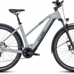 Cube Nuride Hybrid SLX 750 Allroad Grey N Black E-Bike Trekkingrad Damen