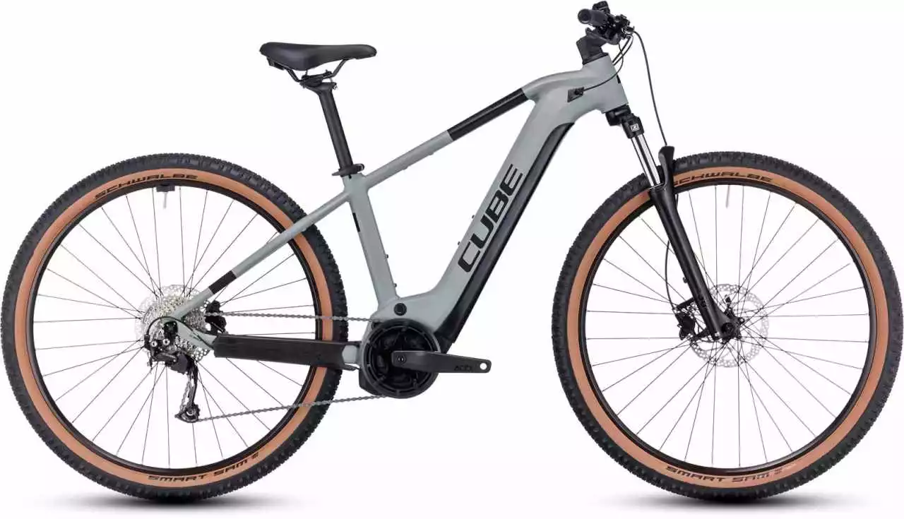 Cube Reaction Hybrid Performance 625 Swampgrey N Black E-Bike Hardtail Mountainbike