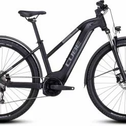 Cube Reaction Hybrid Performance 625 Allroad Black N Grey E-Bike Hardtail Mountainbike Damen