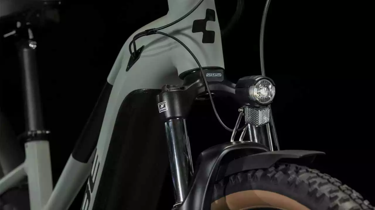 Cube Reaction Hybrid Performance 625 Allroad Swampgrey N Black E-Bike Hardtail Mountainbike Damen – Bild 6