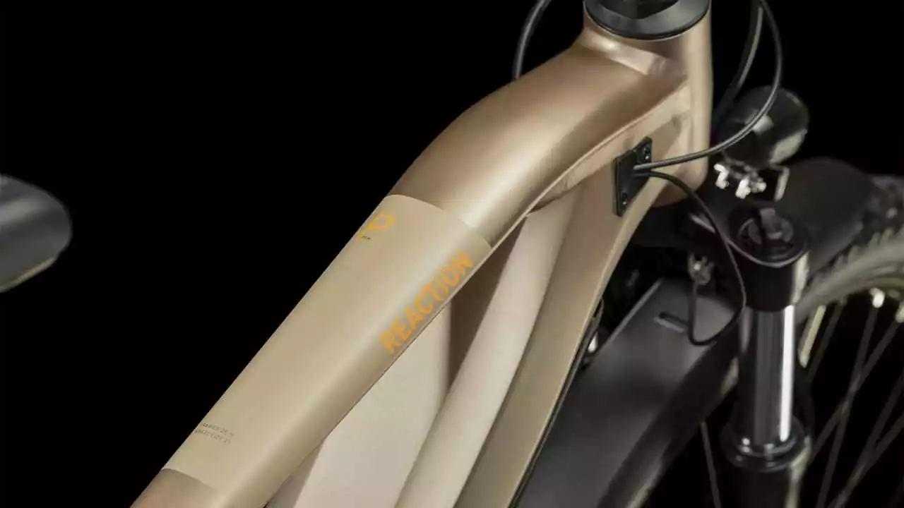 Cube Reaction Hybrid Performance 625 Allroad Metallicbrown N Orange E-Bike Hardtail Mountainbike – Bild 2