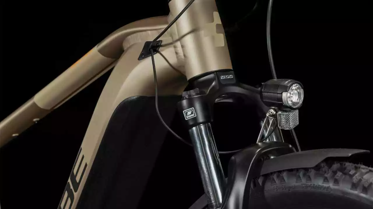 Cube Reaction Hybrid Performance 625 Allroad Metallicbrown N Orange E-Bike Hardtail Mountainbike – Bild 5