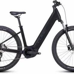 Cube Reaction Hybrid ONE 625 Grey N Black E-Bike Hardtail Mountainbike Tiefeinsteiger