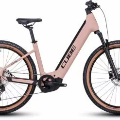 Cube Reaction Hybrid Pro 625 Blushrose N Silver E-Bike Hardtail Mountainbike Tiefeinsteiger
