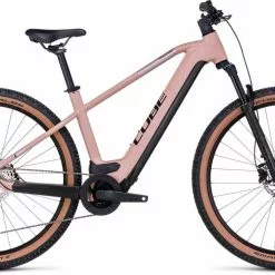 Cube Reaction Hybrid Pro 750 Blushrose N Silver E-Bike Hardtail Mountainbike