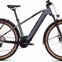 Cube Reaction Hybrid Pro 750 Allroad Flashgrey N Green E-Bike Hardtail Mountainbike