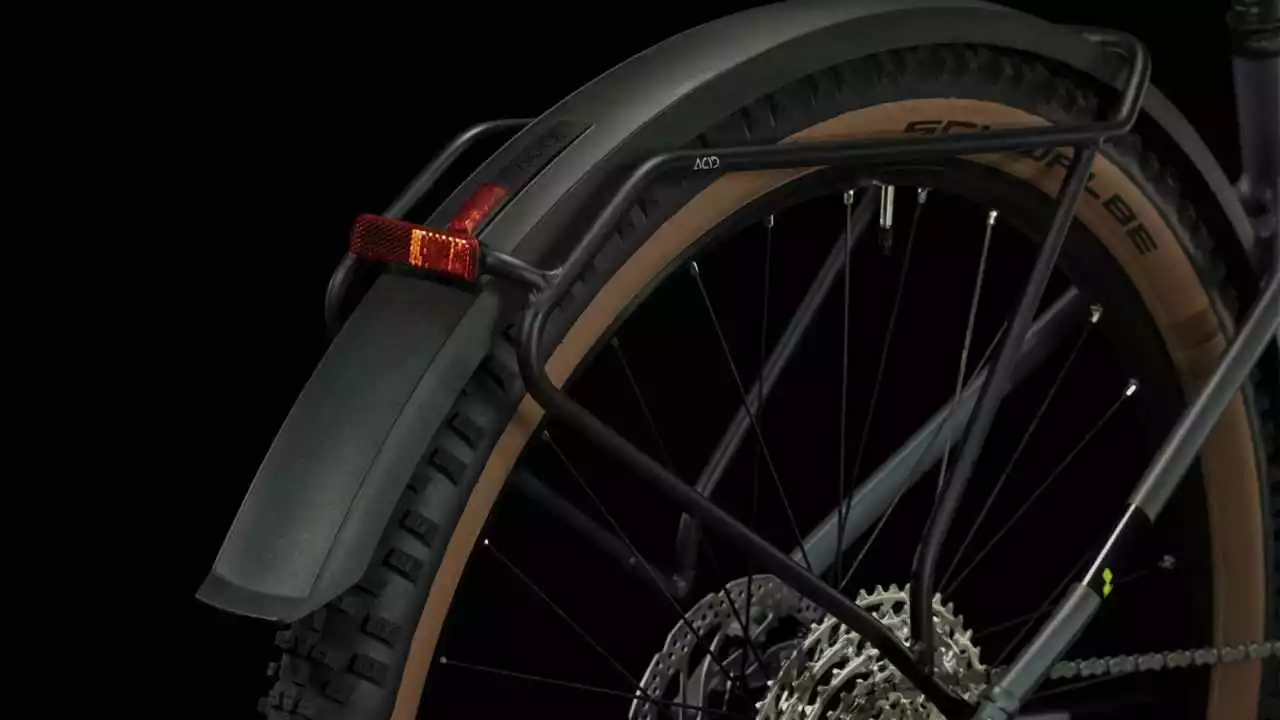 Cube Reaction Hybrid Pro 750 Allroad Flashgrey N Green E-Bike Hardtail Mountainbike – Bild 3