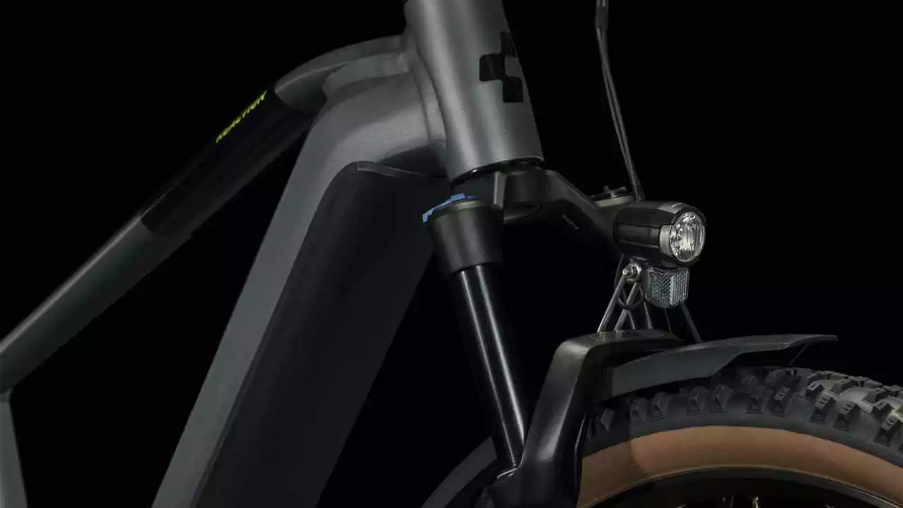 Cube Reaction Hybrid Pro 750 Allroad Flashgrey N Green E-Bike Hardtail Mountainbike – Bild 5