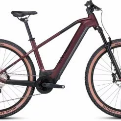 Cube Reaction Hybrid SLX 750 Rubyred N Black E-Bike Hardtail Mountainbike