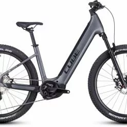 Cube Reaction Hybrid SLT 750 Prizmsilver N Grey E-Bike Hardtail Mountainbike Tiefeinsteiger