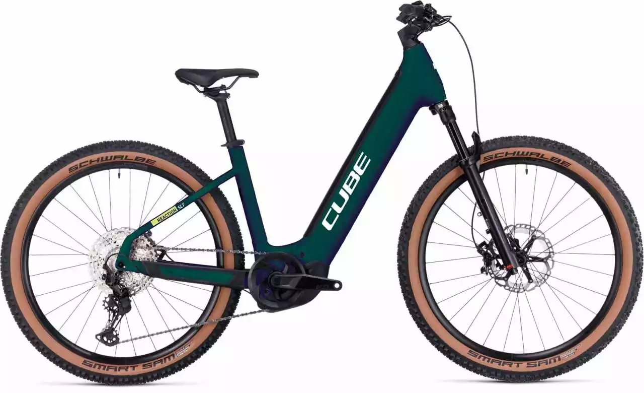 Cube Reaction Hybrid SLT 750 Goblin N Yellow E-Bike Hardtail Mountainbike Tiefeinsteiger