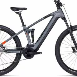 Cube Stereo Hybrid 120 Pro 625 Flashgrey N Orange E-Bike Fully Mountainbike