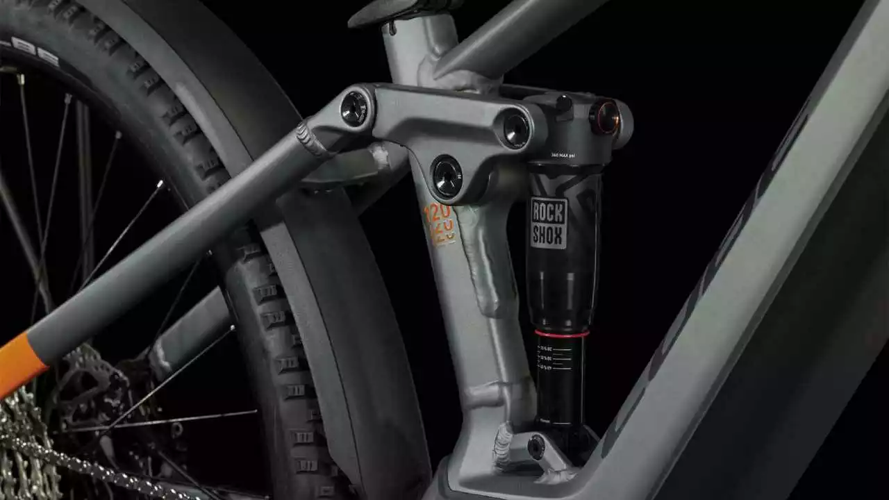 Cube Stereo Hybrid 120 Pro Allroad 750 Flashgrey N Orange E-Bike Fully Mountainbike – Bild 14