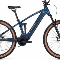 Cube Stereo Hybrid 120 Race 625 Petrolblue N Chrome E-Bike Fully Mountainbike