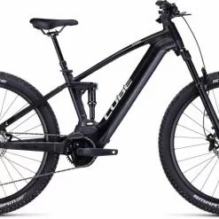 Cube Stereo Hybrid 120 SLX 750 Black N Metal E-Bike Fully Mountainbike