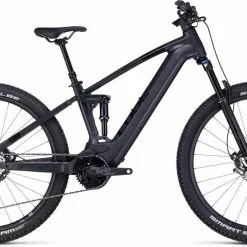 Cube Stereo Hybrid 120 SLT 750 Prizmblack N Black E-Bike Fully Mountainbike