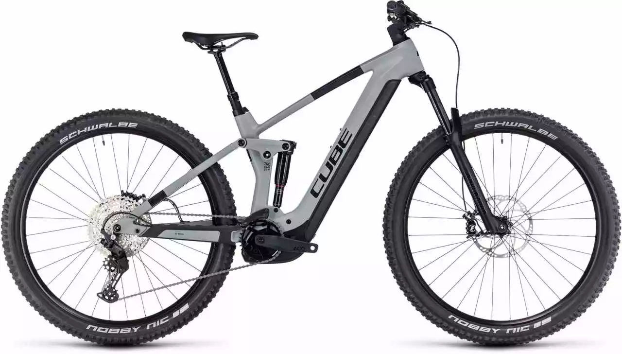 Cube Stereo Hybrid 140 HPC Pro 625 Swampgrey N Black E-Bike Fully Mountainbike