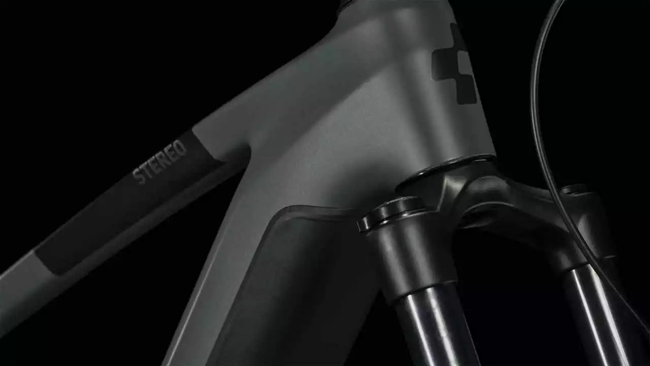 Cube Stereo Hybrid 140 HPC Race 625 Grey N Chrome E-Bike Fully Mountainbike – Bild 5