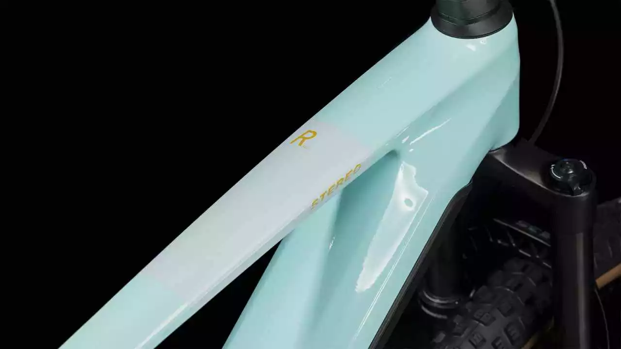 Cube Stereo Hybrid 140 HPC Race 625 Dazzle N Orange E-Bike Fully Mountainbike – Bild 2