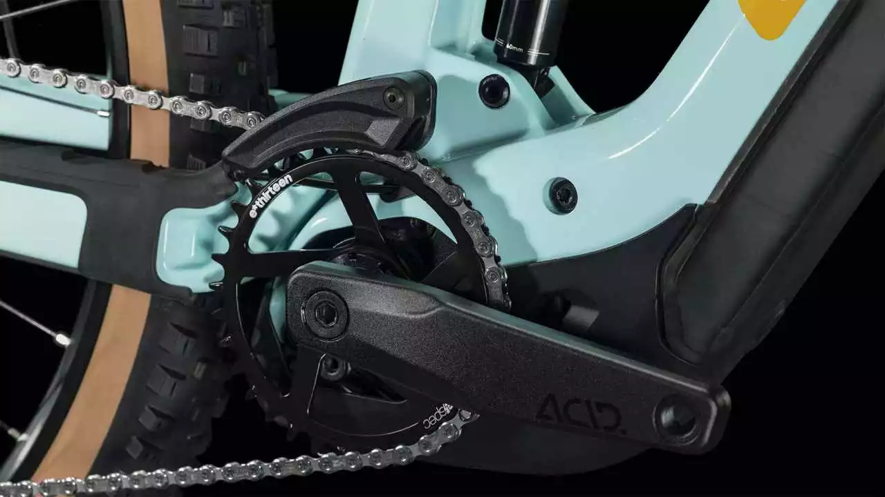 Cube Stereo Hybrid 140 HPC Race 625 Dazzle N Orange E-Bike Fully Mountainbike – Bild 4