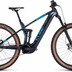 Cube Stereo Hybrid 140 HPC SLX 750 Liquidblue N Blue E-Bike Fully Mountainbike