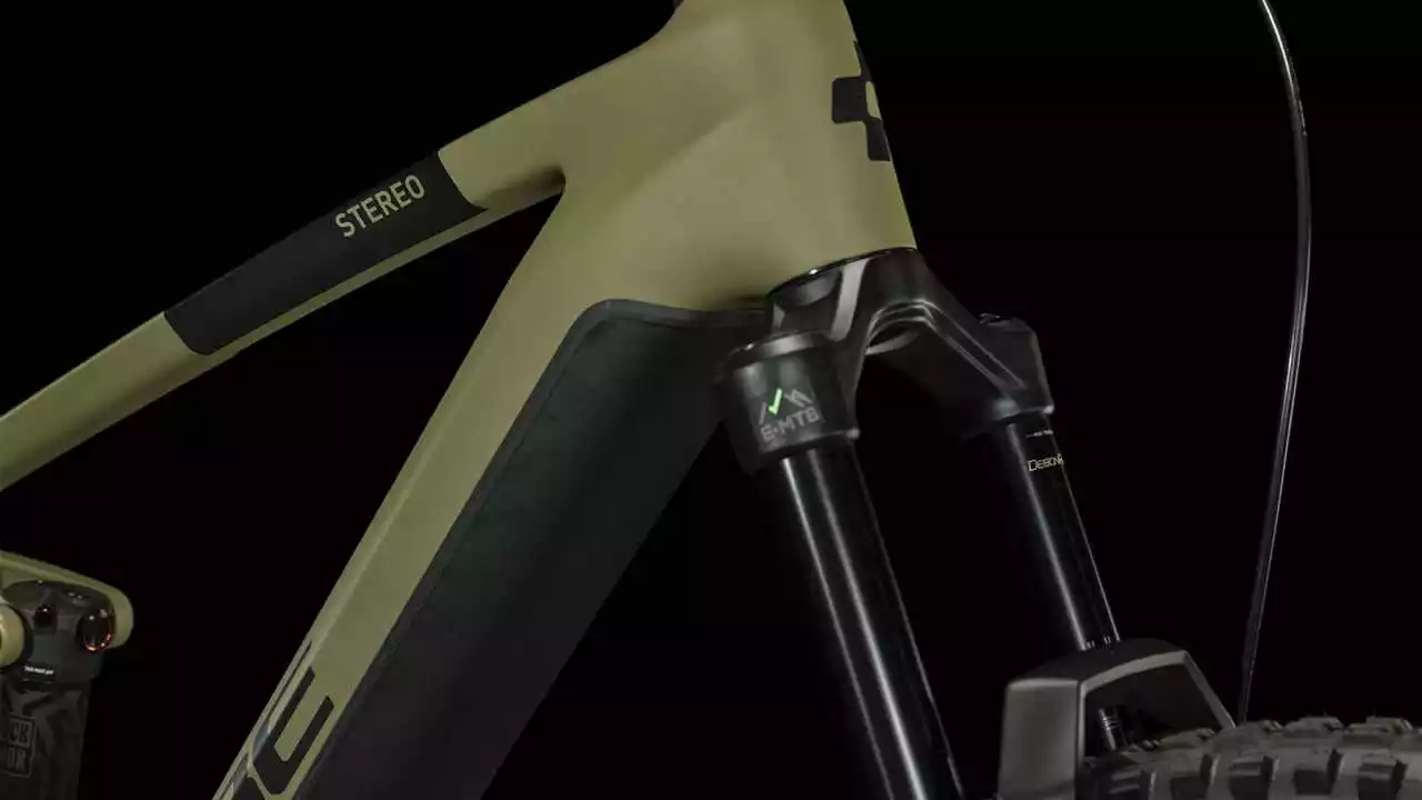 Cube Stereo Hybrid 160 HPC Race 750 27.5 Olive N Green E-Bike Fully Mountainbike – Bild 3