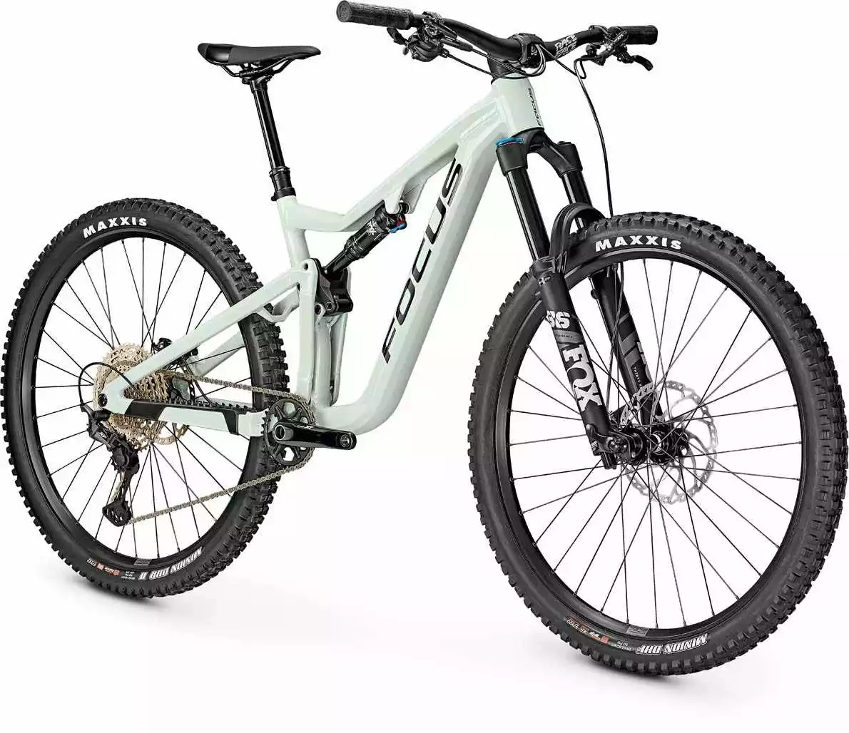 Focus Jam 6.9 Sky Grey Fully Mountainbike – Bild 2