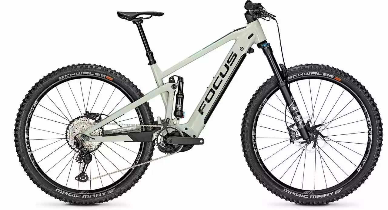 Focus Jam2 6.9 Sky Grey E-Bike Fully Mountainbike – Bild 3