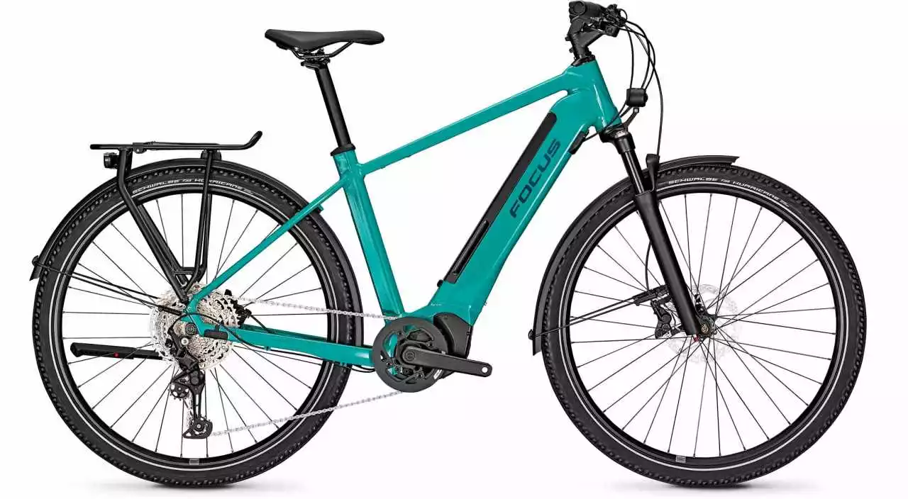 Focus Planet2 6.9 Blue Green E-Bike Hardtail Mountainbike