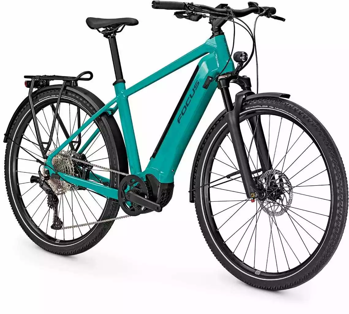 Focus Planet2 6.9 Blue Green E-Bike Hardtail Mountainbike – Bild 3